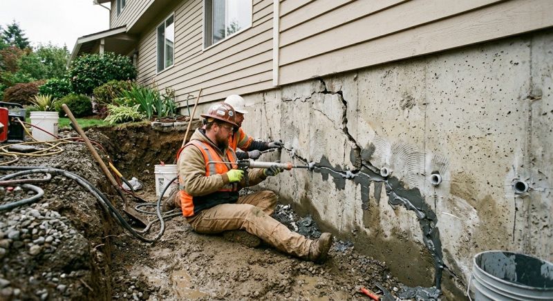 Basement Foundation Repair in Glynn County, GA