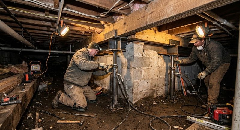 Basement Foundation Repair in Brunswick, GA