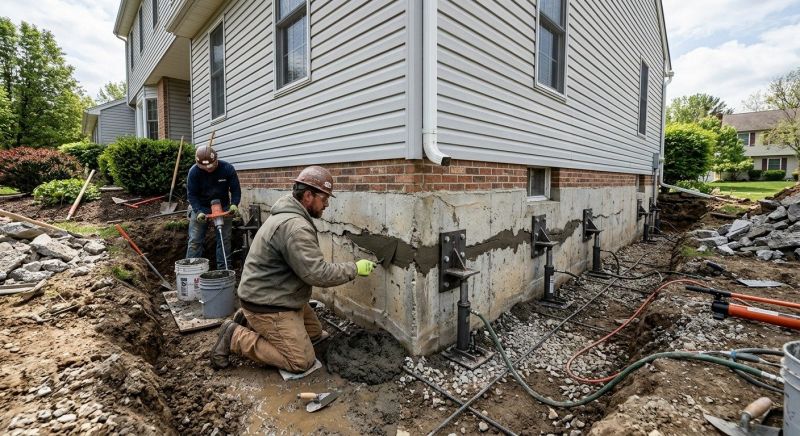 Basement Foundation Repair in Woodbine, GA