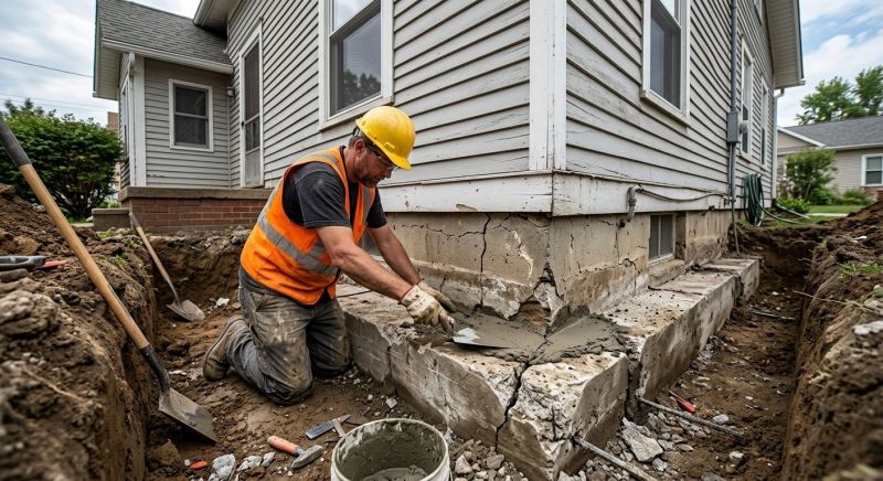 Building Foundation Repair in Darien, GA
