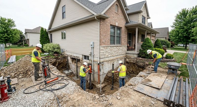 Building Foundation Repair in Saint Simons Island, GA