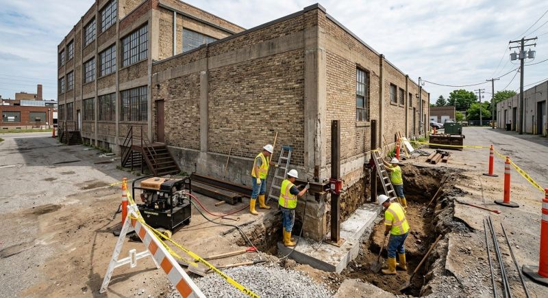 Commercial Foundation Repair in Brunswick, GA