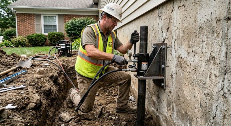 Concrete Foundation Leveling in Darien, GA