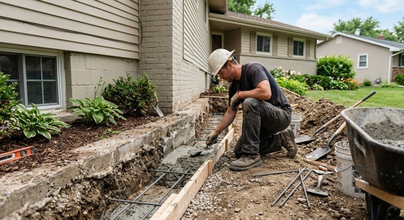 Concrete Foundation Repair in Saint Simons Island, GA