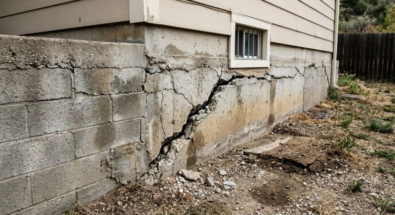 Cracked Foundation Repair in Glynn County, GA