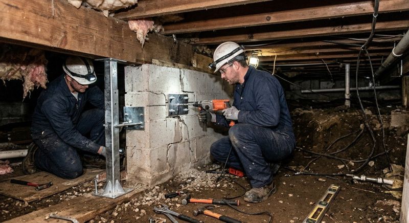 Crawlspace Foundation Repair in Jekyll Island, GA