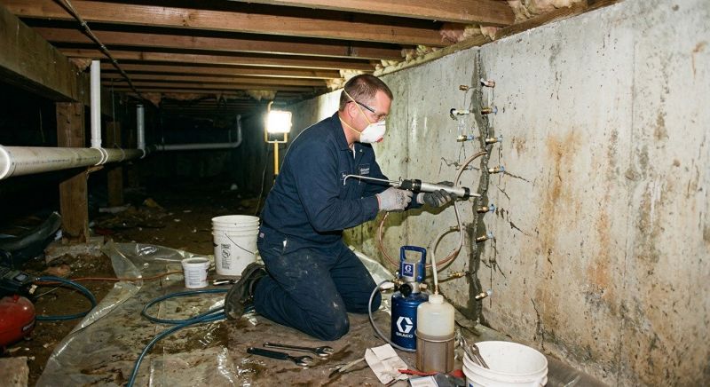Crawlspace Foundation Repair in Woodbine, GA