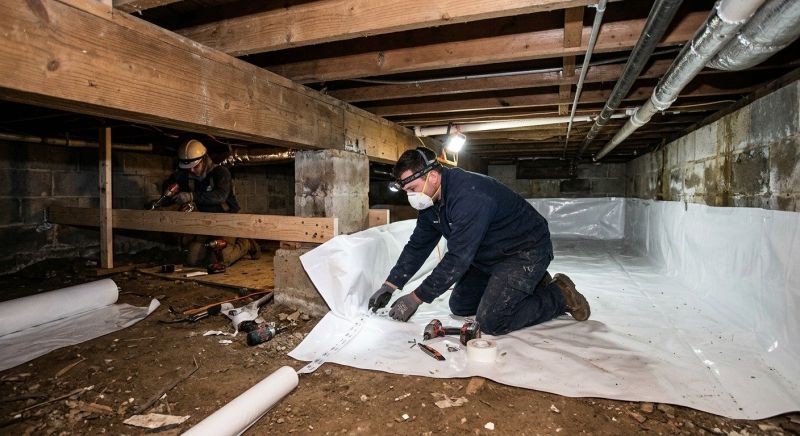 Crawlspace Repair in Brunswick, GA