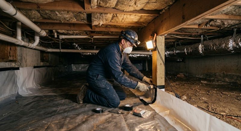 Crawlspace Repair in Brunswick, GA