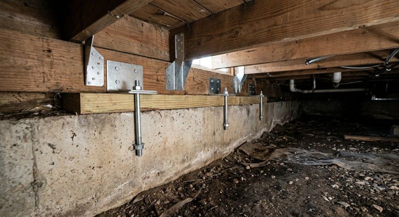 Crawlspace Structural Repair in Brunswick, GA