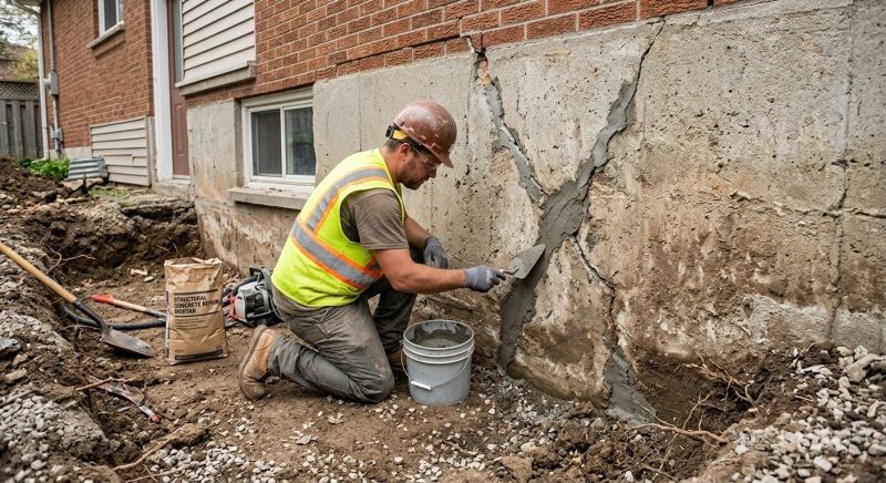 Foundation Crack Repair in Brunswick, GA
