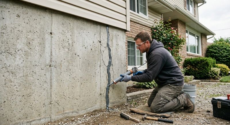 Foundation Crack Sealing in Brunswick, GA