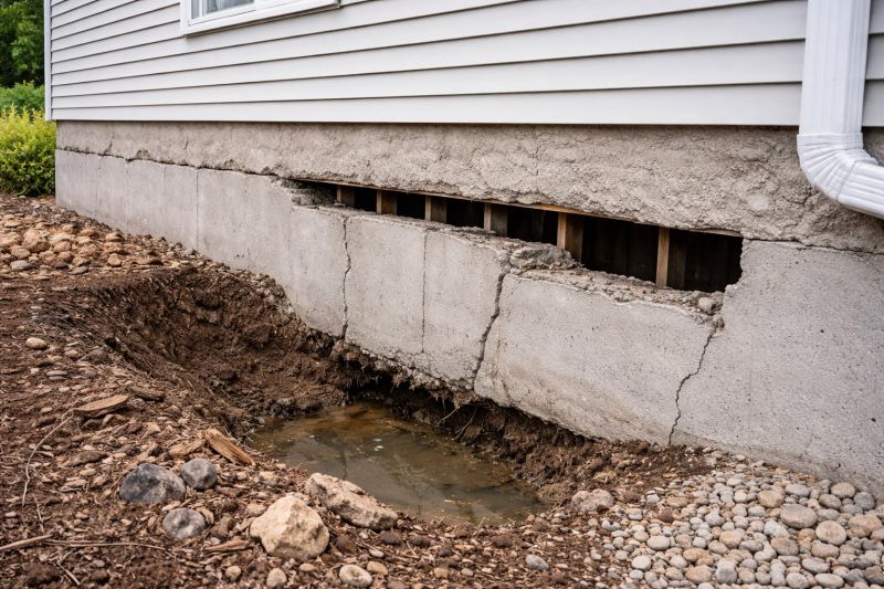 Foundation Damage Repair in Woodbine, GA