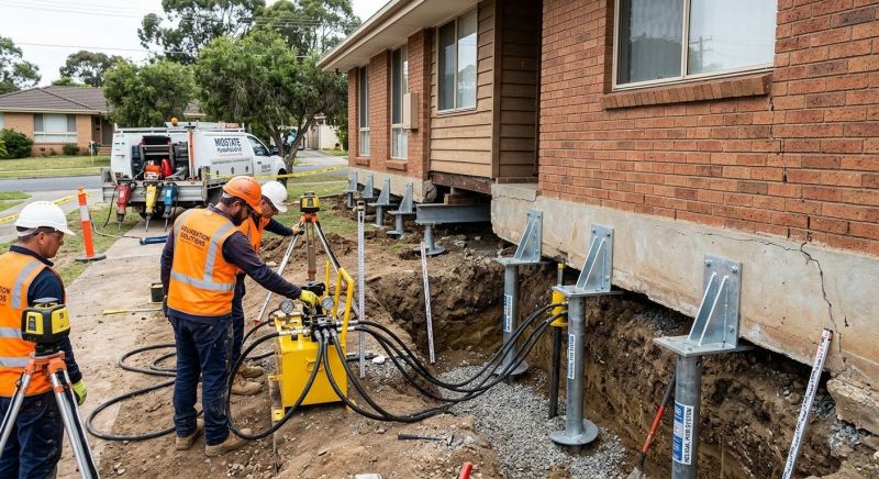Foundation Jacking in Darien, GA