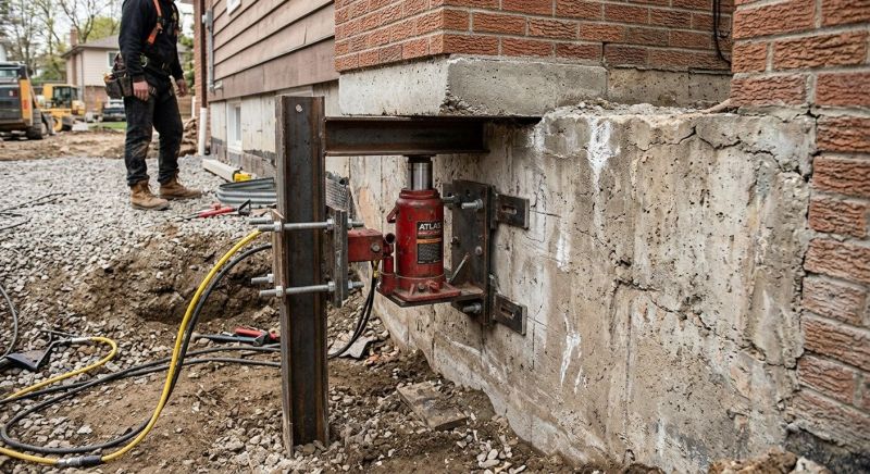 Foundation Jacking in Darien, GA