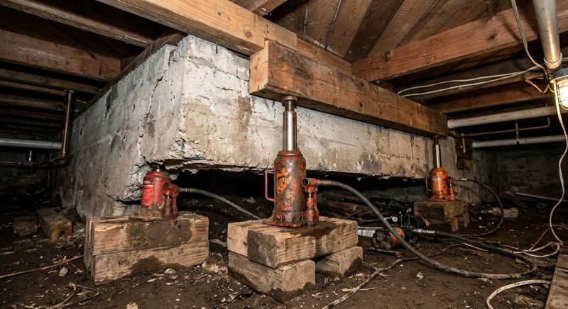 Foundation Jacking in Glynn County, GA