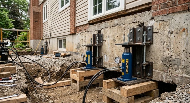 Foundation Jacking in Brunswick, GA
