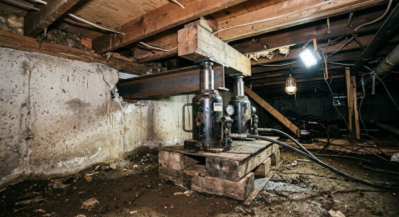 Foundation Jacking in Brunswick, GA
