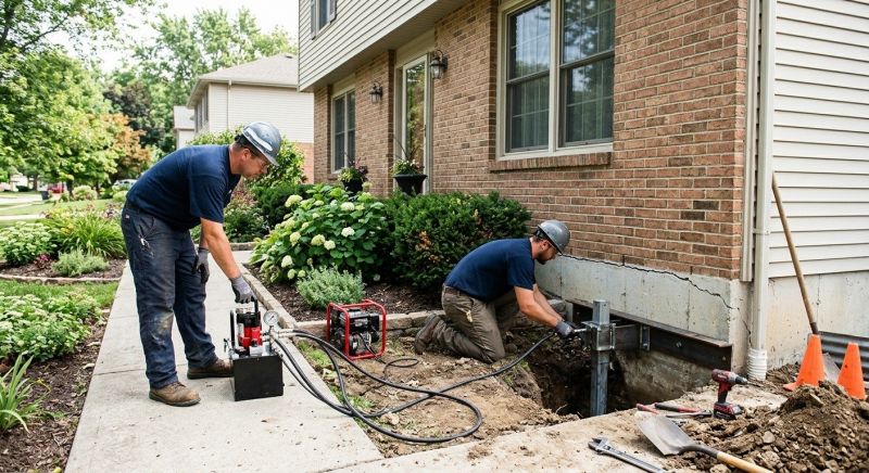 Foundation Jacking in Saint Simons Island, GA