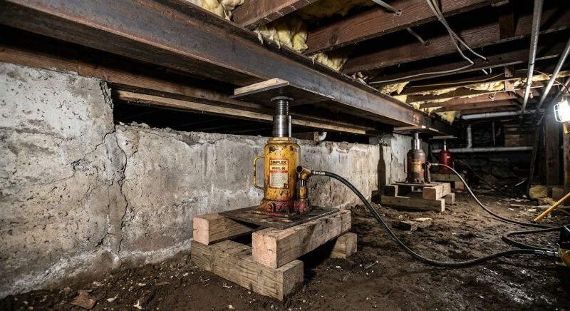 Foundation Jacking in Woodbine, GA