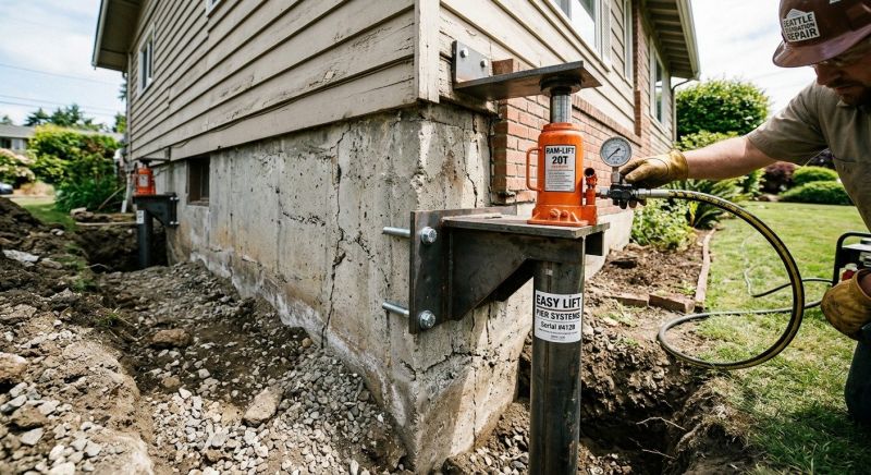 Foundation Lifting in Darien, GA