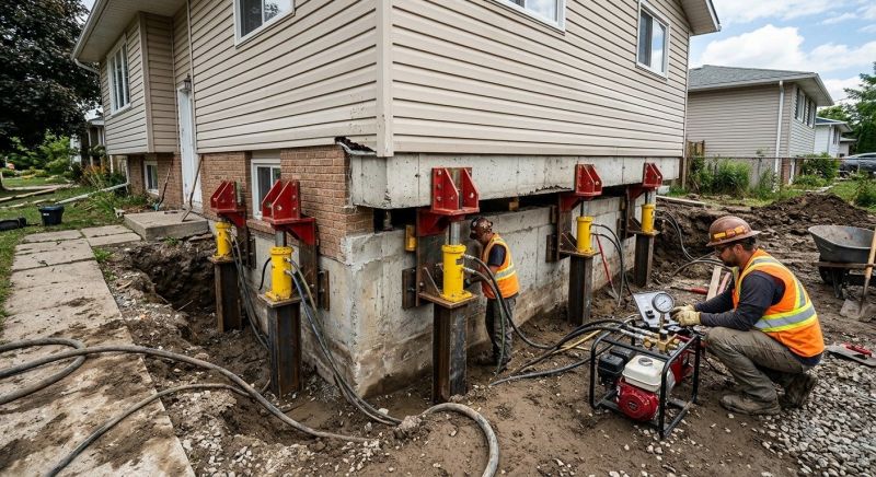 Foundation Lifting in Brunswick, GA