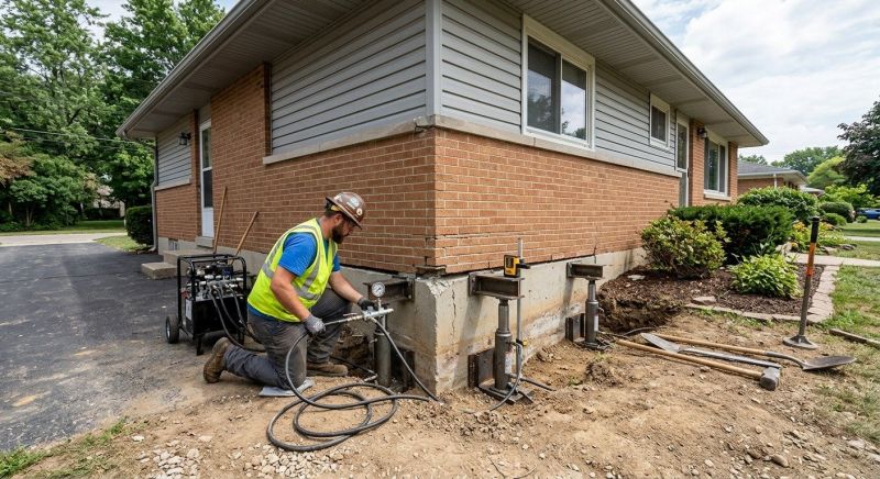 Foundation Releveling in Brunswick, GA