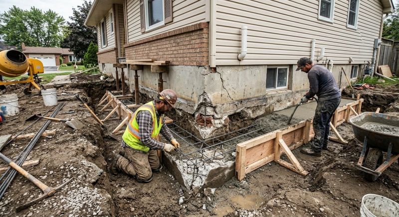 Foundation Repair in Woodbine, GA