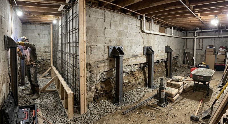 Foundation Stabilizing in Jekyll Island, GA