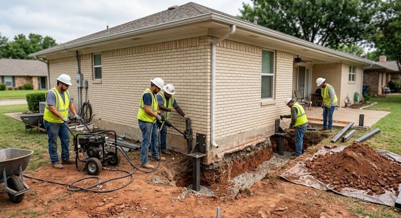 Foundation Stabilizing in Saint Simons Island, GA