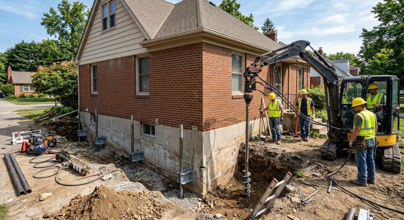 Foundation Stabilizing in Saint Simons Island, GA