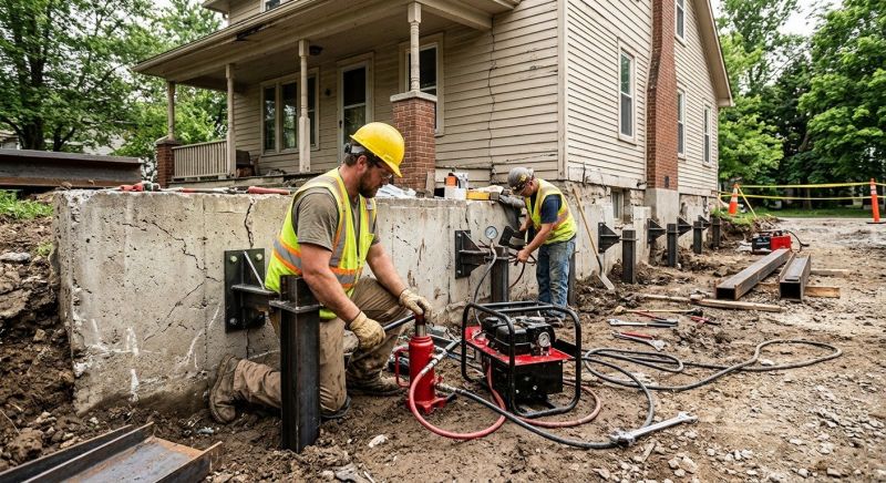Foundation Stabilizing in Woodbine, GA