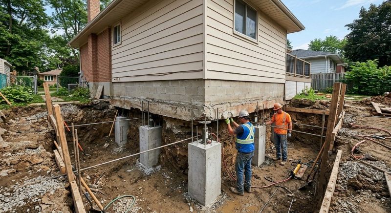 Foundation Underpinning in Brunswick, GA