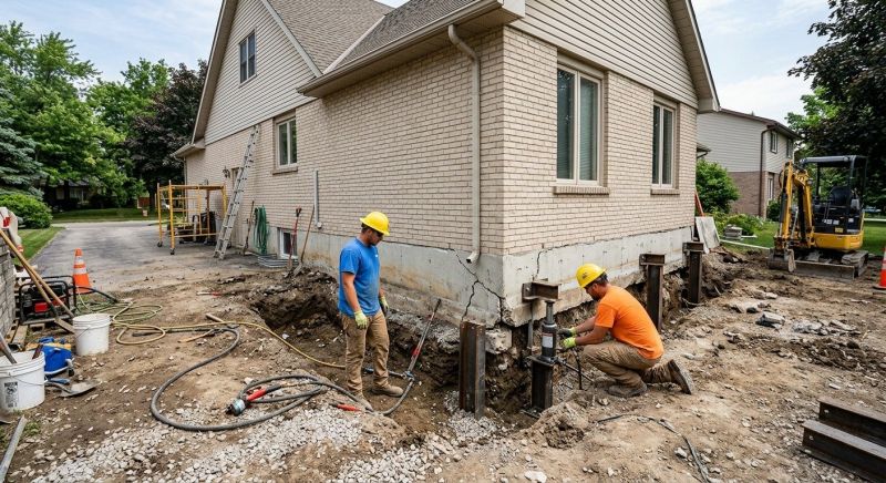 Helical Piers Installation in Brunswick, GA