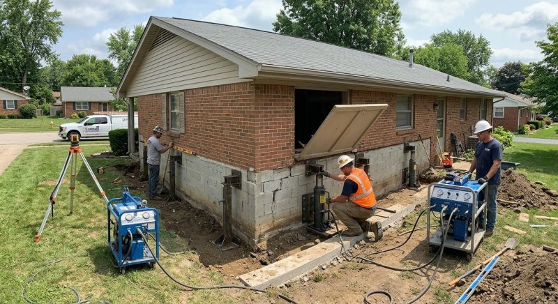 Home Foundation Leveling in Glynn County, GA