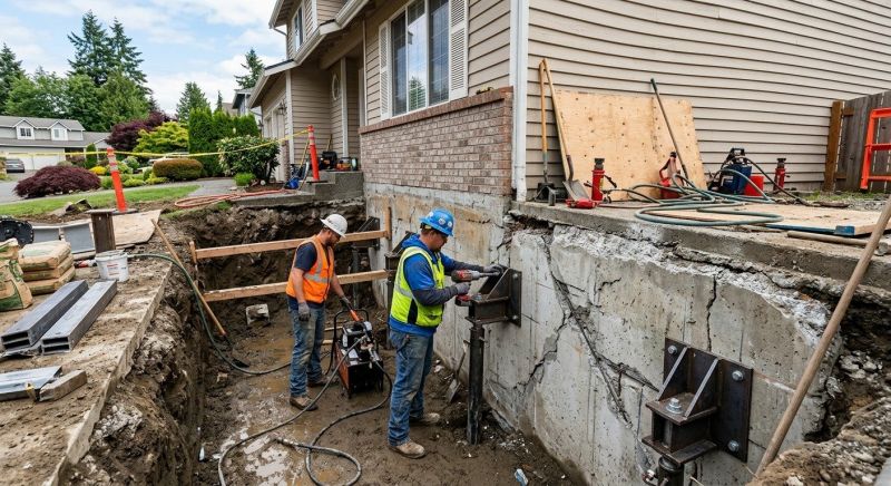 Home Foundation Repair in Woodbine, GA