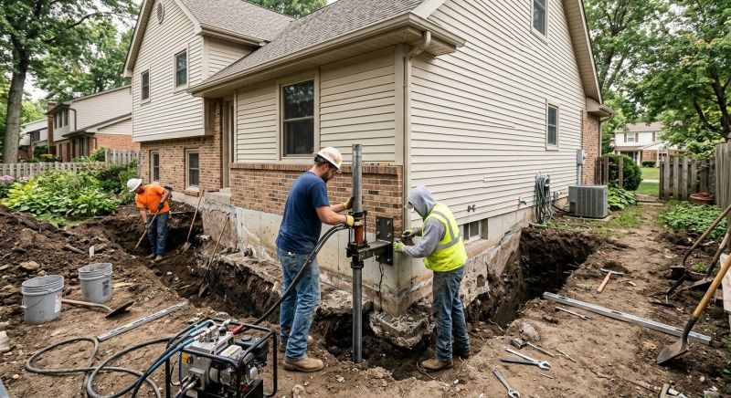 House Foundation Repair in Darien, GA