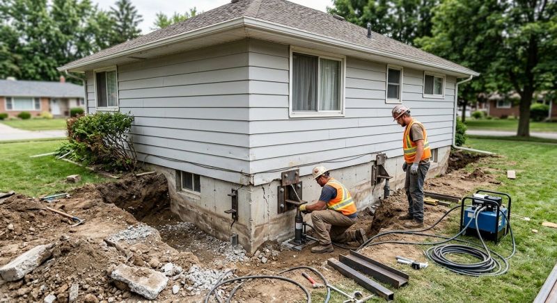 House Foundation Repair in Jekyll Island, GA