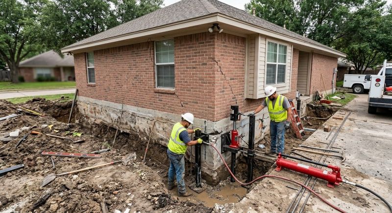 House Foundation Repair in Brunswick, GA