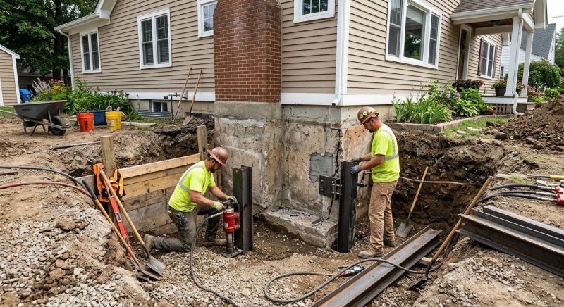 House Foundation Repair in Saint Simons Island, GA