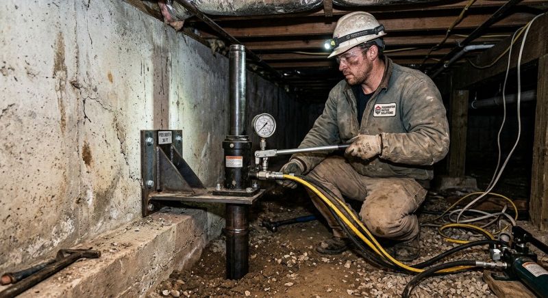 Settling Foundation Service in Darien, GA