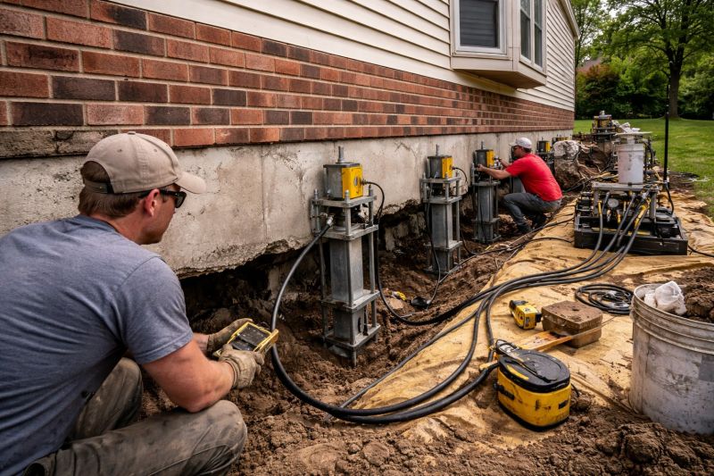 Settling Foundation Service in Jekyll Island, GA