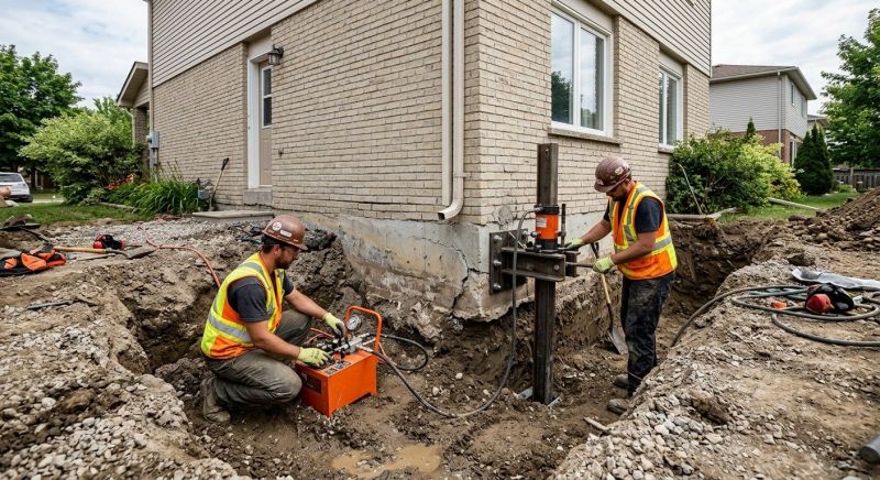 Sinking Foundation Lifting in Brunswick, GA