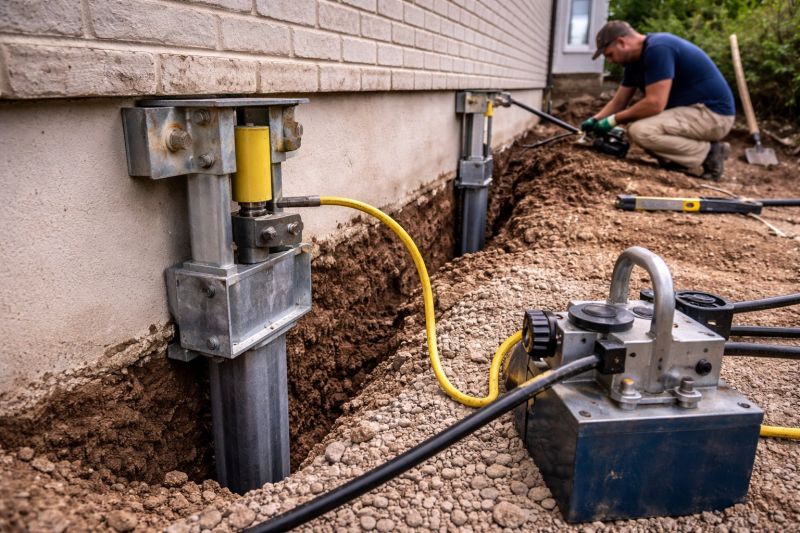 Sinking Foundation Repair in Glynn County, GA