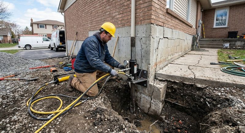 Sinking Foundation Repair in Saint Simons Island, GA