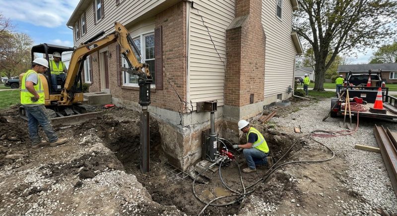 Sinking Foundation Repair in Saint Simons Island, GA