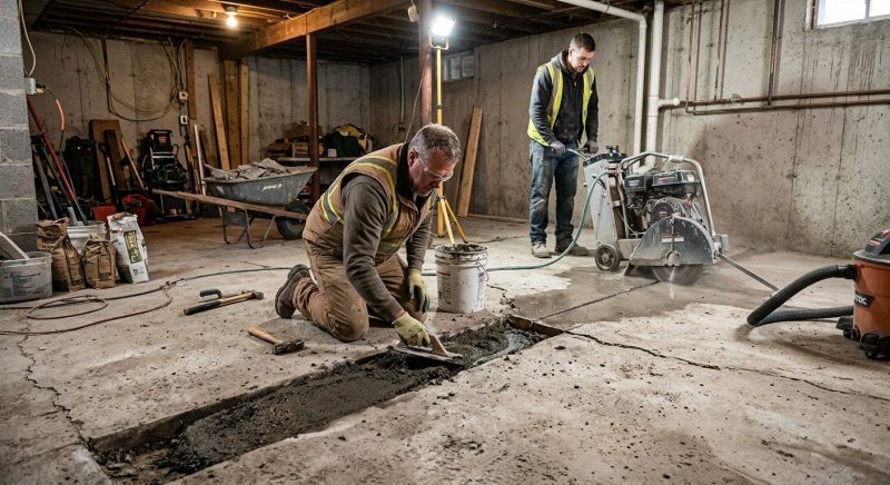 Slab Foundation Repair in Brunswick, GA