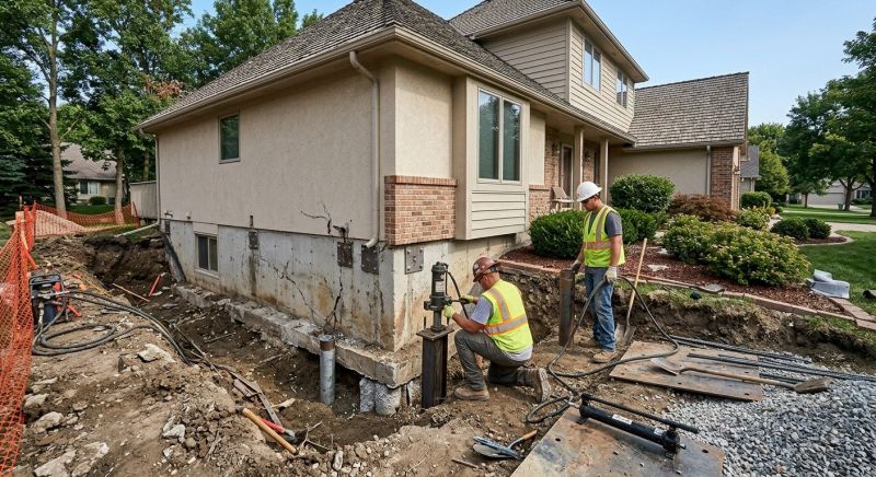 Structural Foundation Repair in Woodbine, GA
