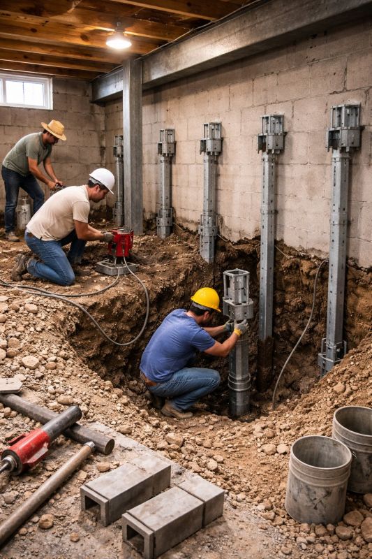 Underpinning Repair in Brunswick, GA